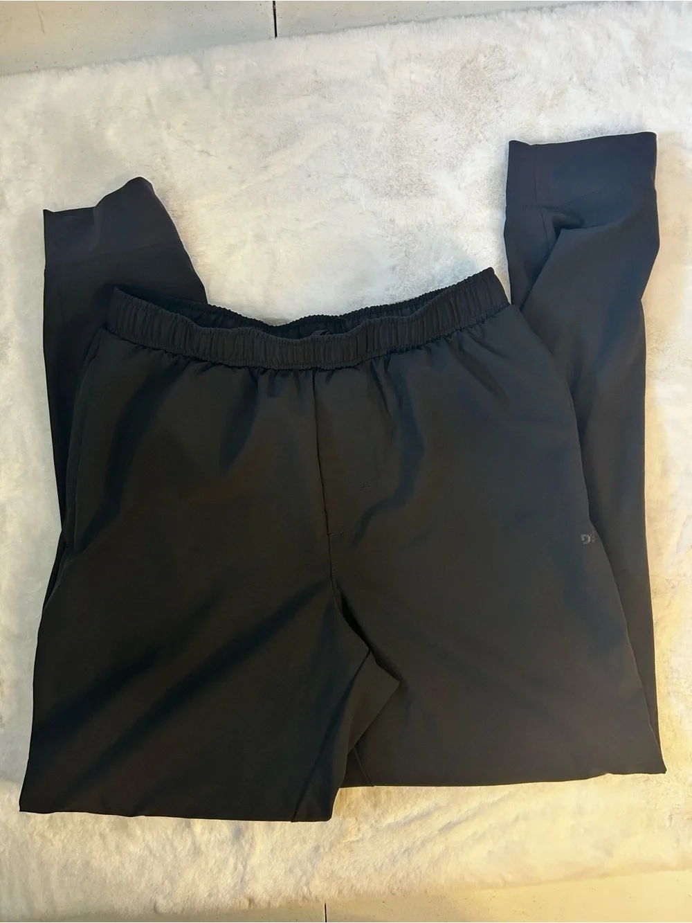 DSG Men’s Black Athletic Jogger Pants Small Active Training Gym Stretch